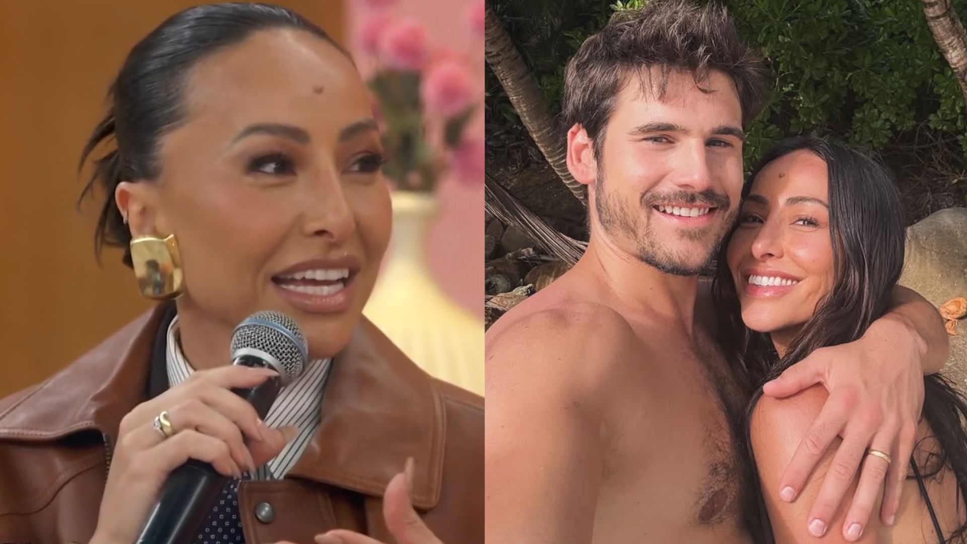 Sabrina Sato exalta parceria em casamento com Nicolas Prattes: ‘O tempo inteiro’