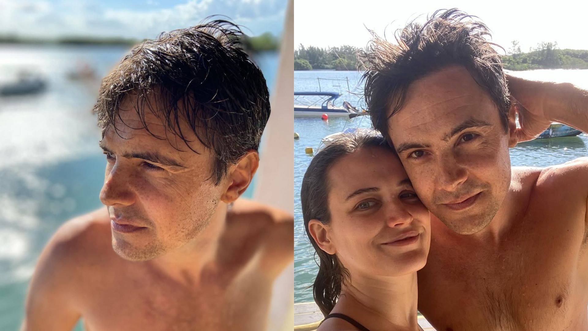 Sergio Guizé celebra aniversário ao lado de Bianca Bin: ‘Feliz 45 anos’