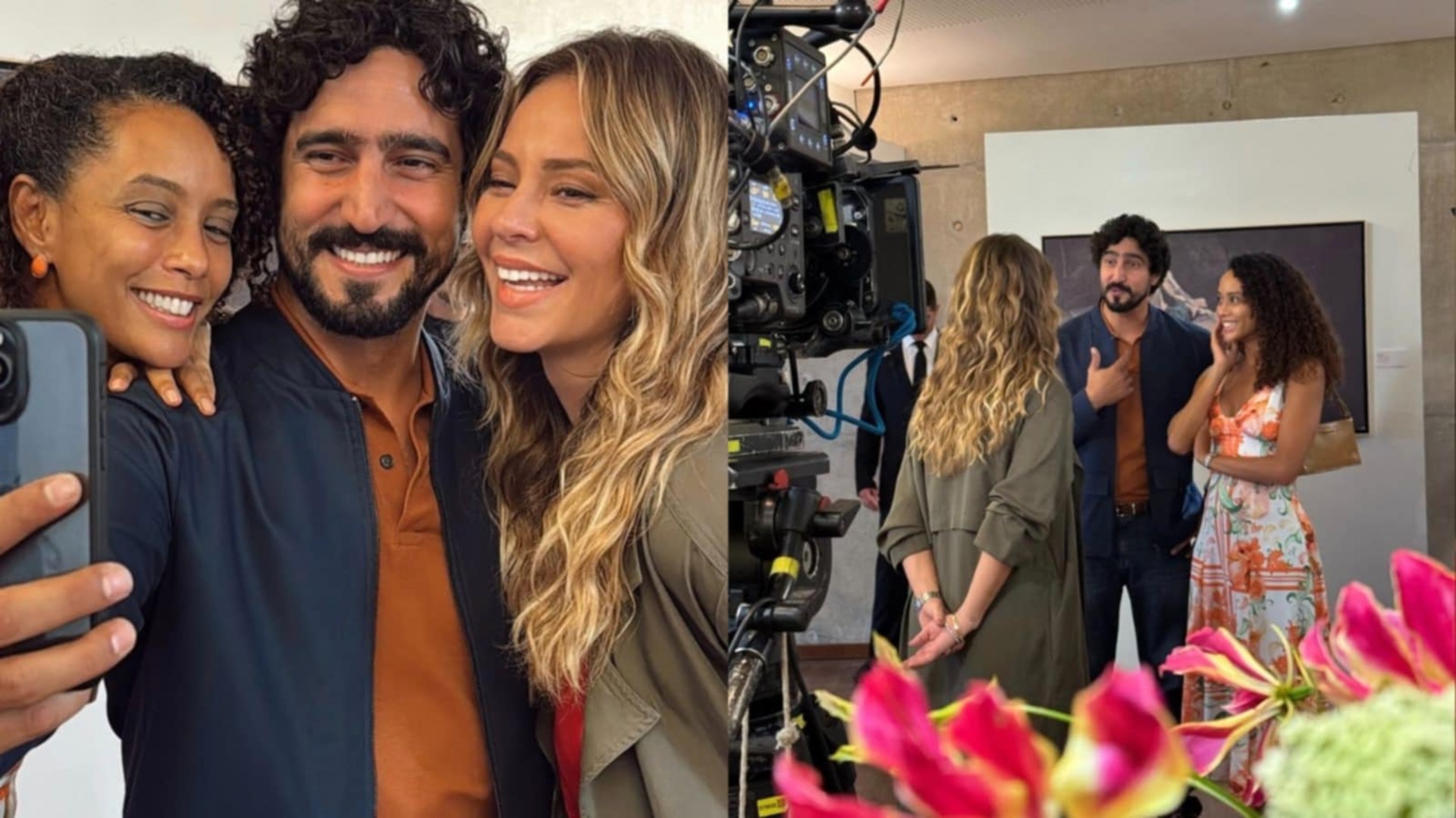 Taís Araujo mostra bastidores de cena tensa em Vale Tudo: ‘A gente é assim’