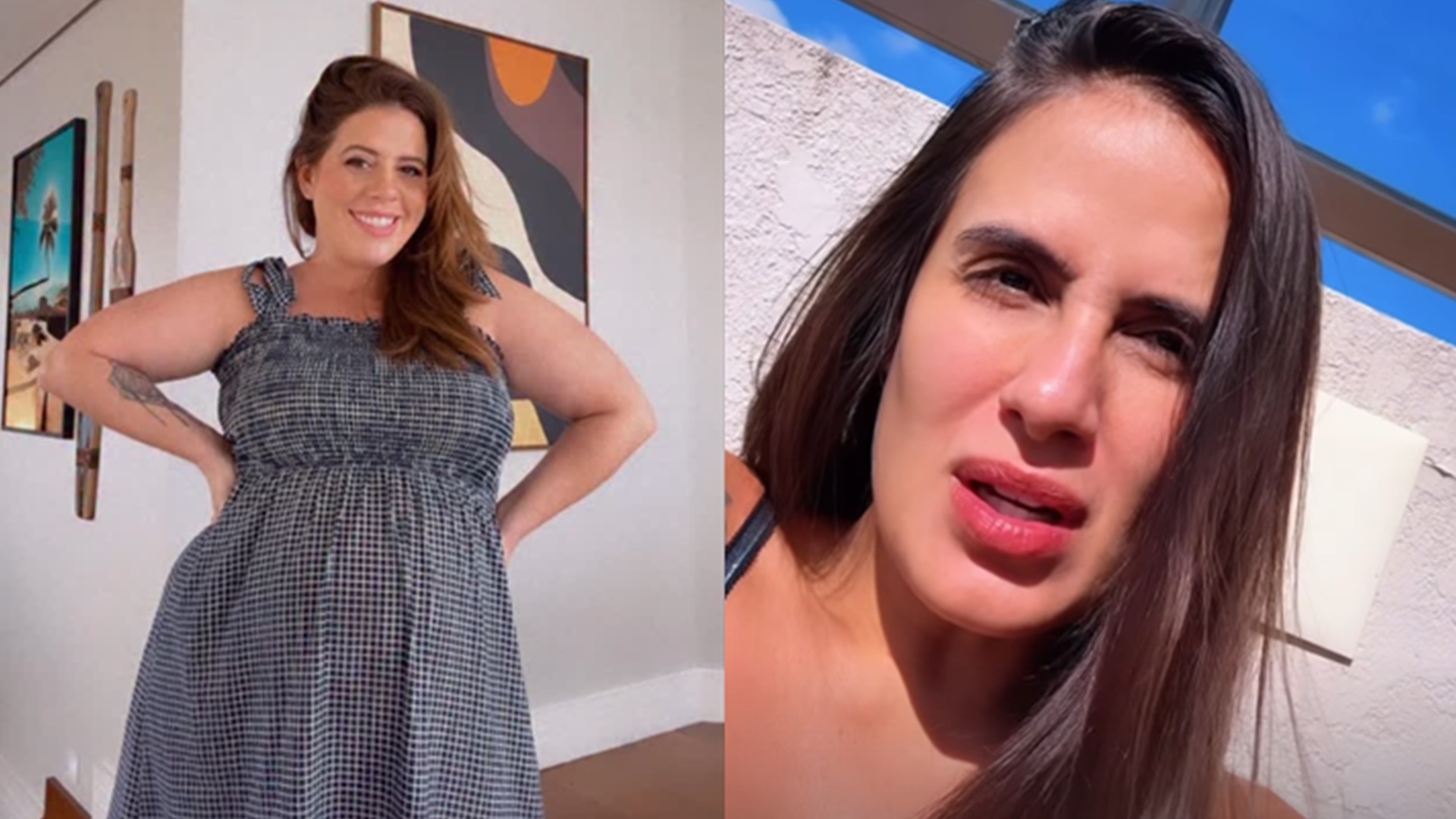 Grávida, Carol Peixinho faz desabafo sobre perda de Tati Machado: ‘Dor dilacerante’
