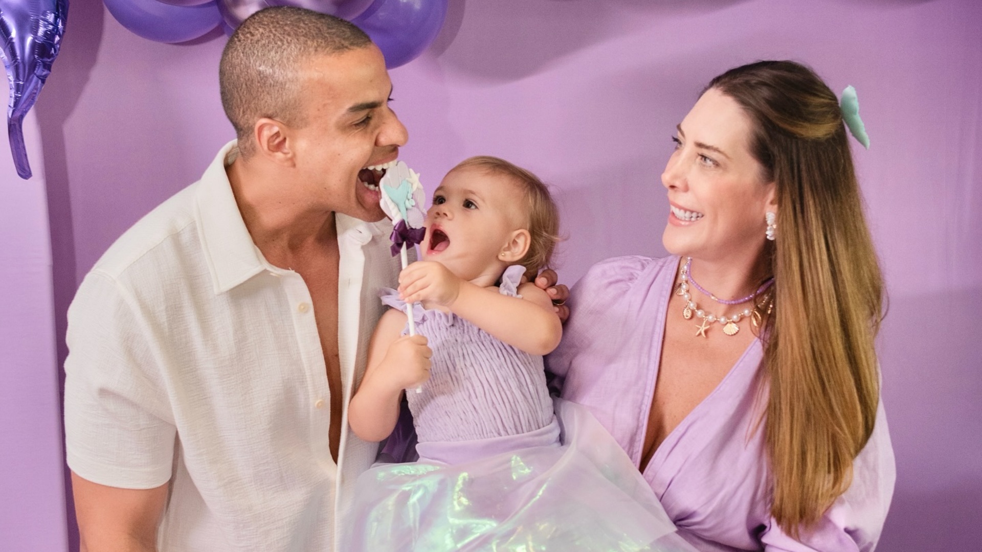 Thiago Oliveira comemora o aniversário da filha com festa luxuosa