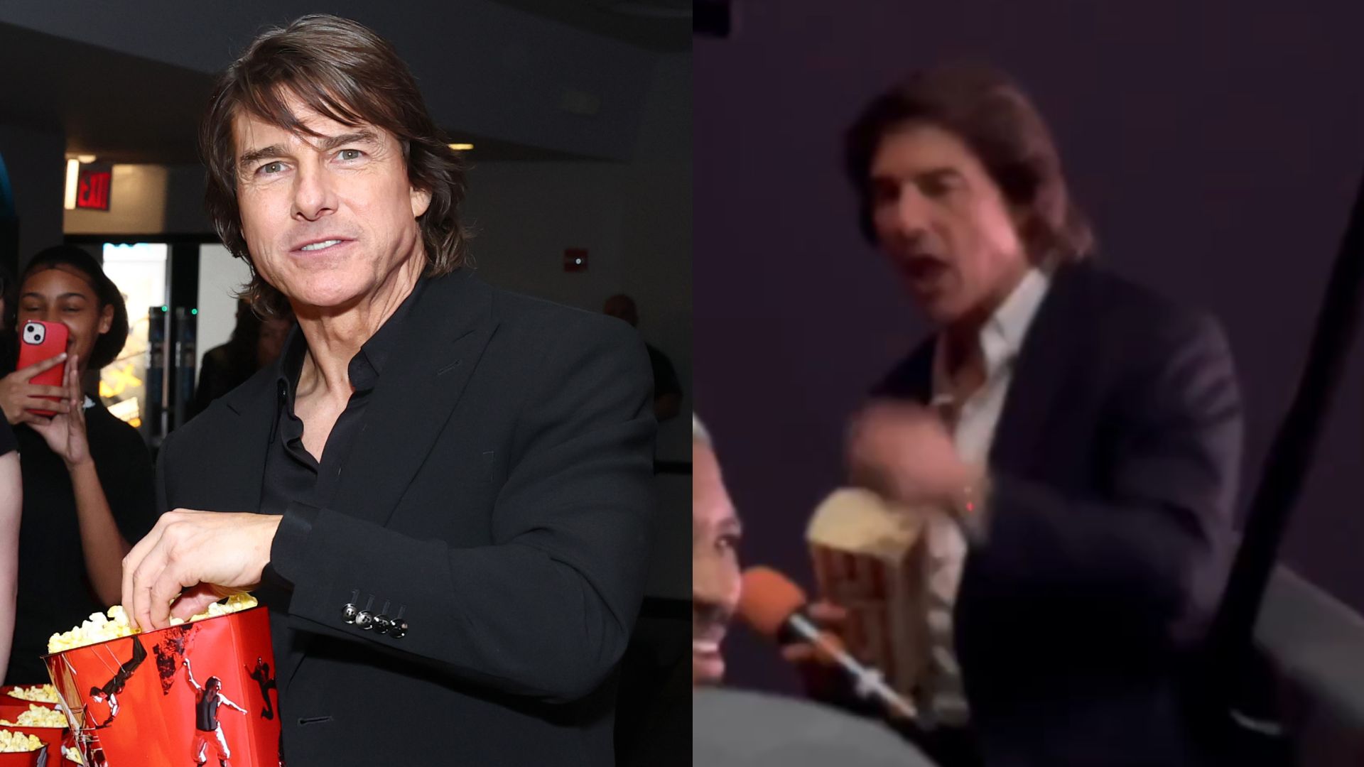 Tom Cruise come pipoca de forma inusitada e vira assunto na web; assista!