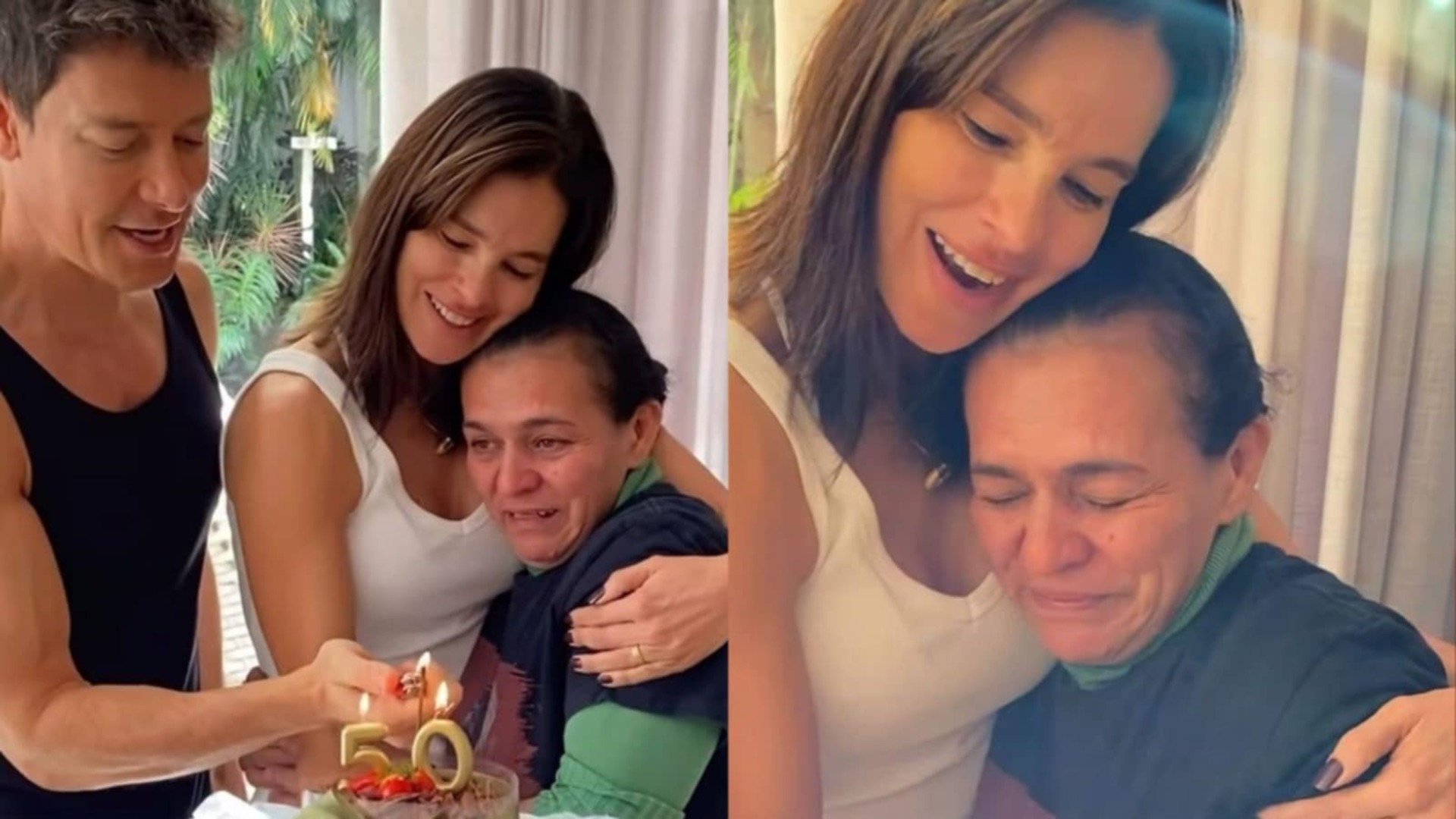 Vera Viel emociona ao fazer surpresa para sua funcionária: ‘Muito especial’