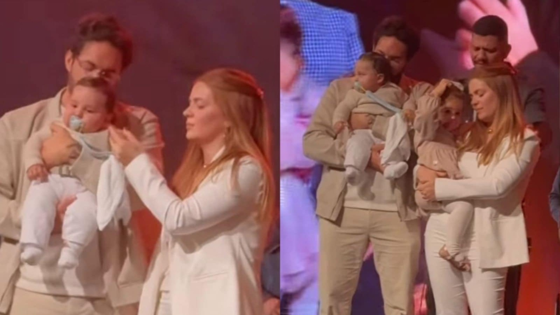 Viih Tube e Eliezer apresentam o filho na igreja: ‘Livramento’