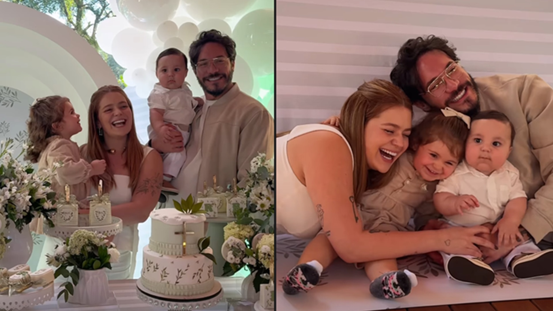 Viih Tube e Eliezer fazem festa após apresentarem filho na igreja; veja decoração e lembrancinhas
