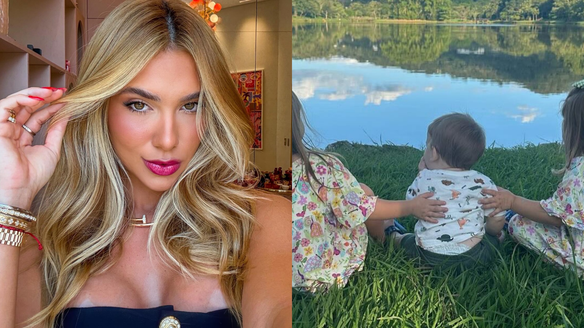 Virginia Fonseca posta cliques encantadores dos filhos: ‘Vocês são meu tudo’