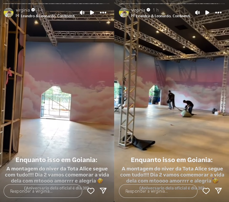 Virginia Fonseca mostra preparativos para a festa da filha - Foto: Reprodu&ccedil;&atilde;o/Instagram 