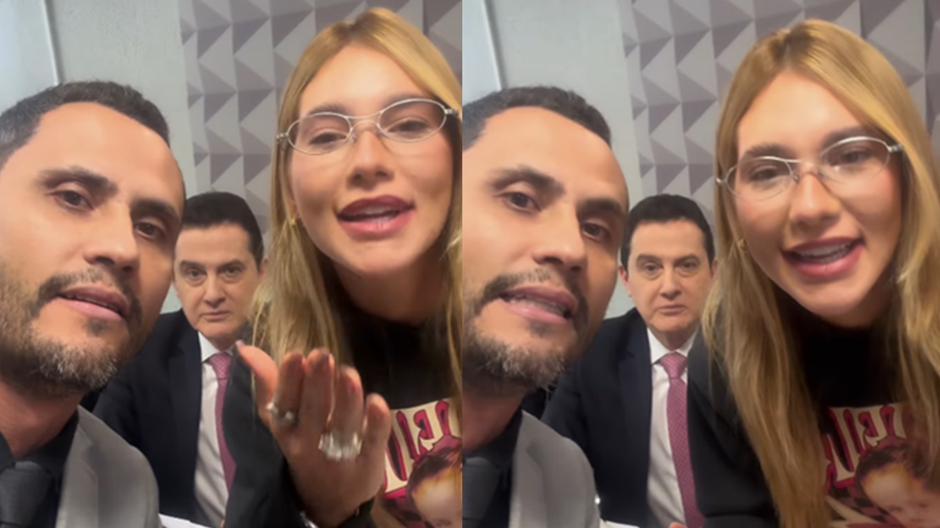 Esposa de senador exibe vídeo que Virginia gravou para ela na CPI das Bets: ‘Deu bafafá’