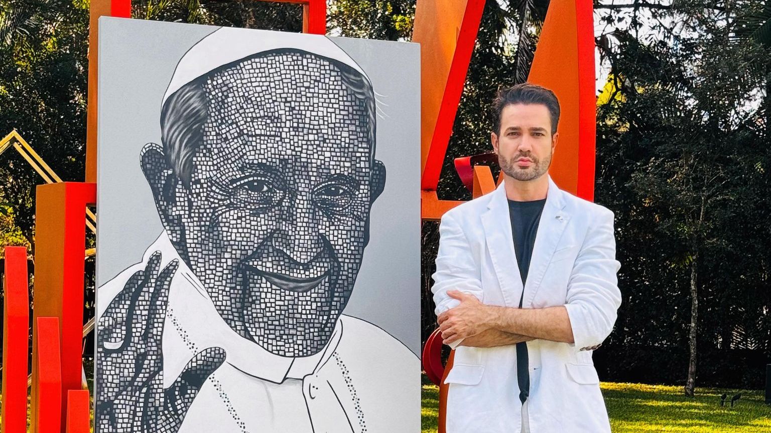 Artista brasileiro tem obra selecionada para fazer parte de acervo do Vaticano: ‘Conexão profunda’