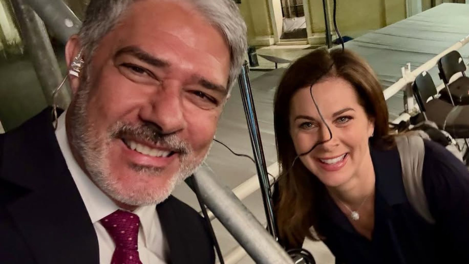 William Bonner se despede do Vaticano após cobertura de novo Papa