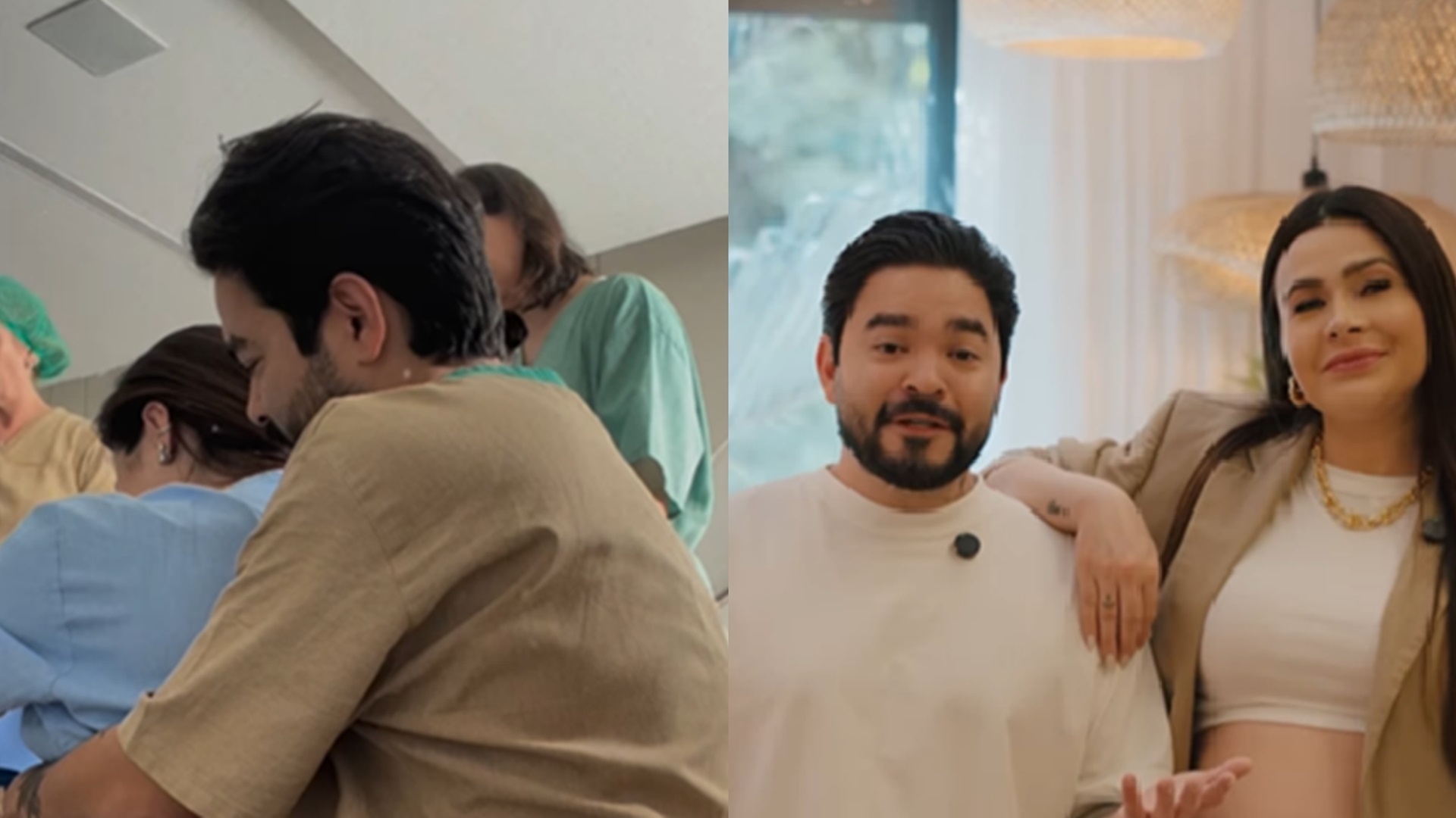 Yudi Tamashiro mostra vídeo de Mila Braga em trabalho de parto: ‘Vida real’