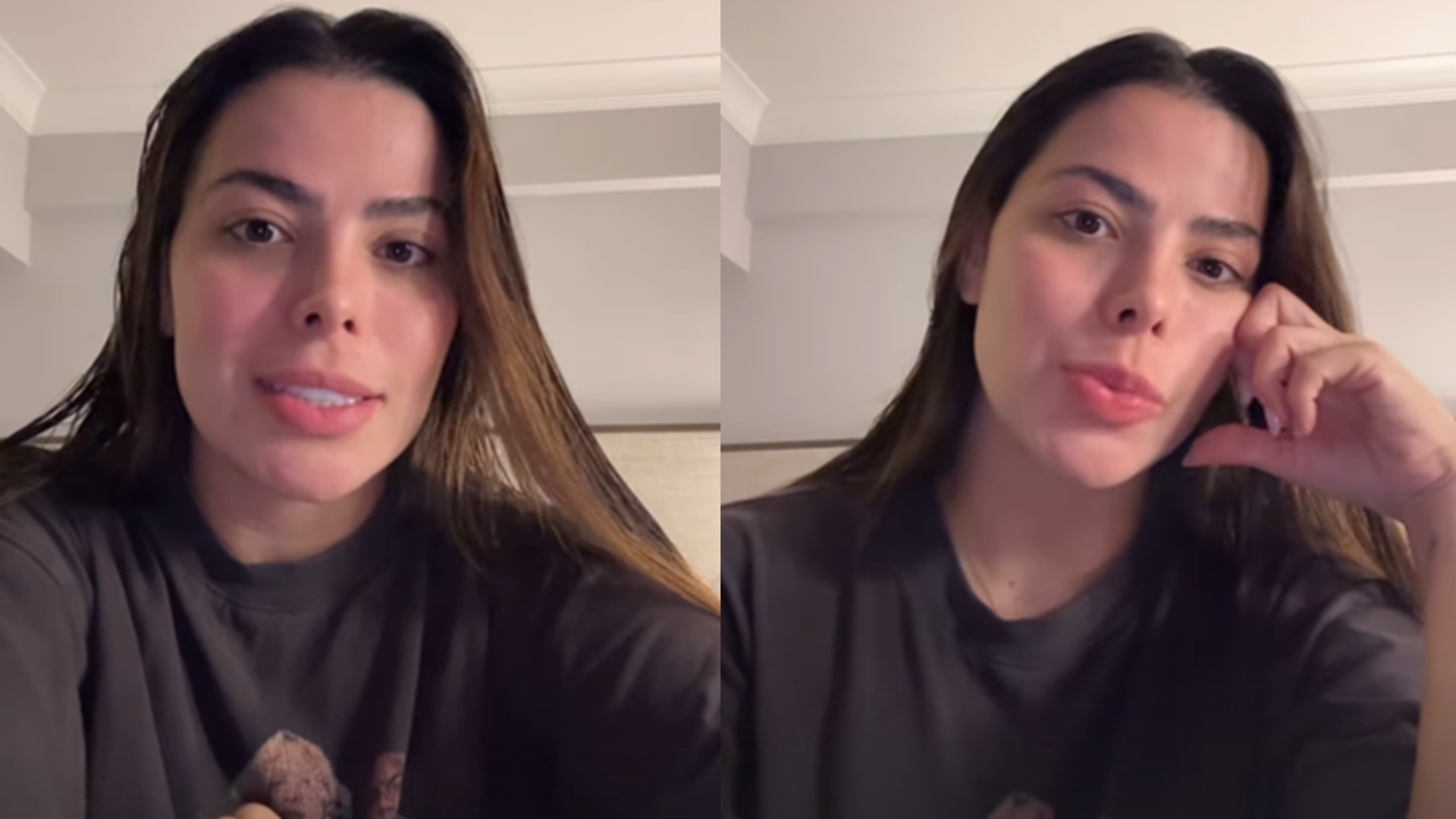 Esposa do jogador Alex Telles faz relato após sofrer acidente: ‘Foi assustador’