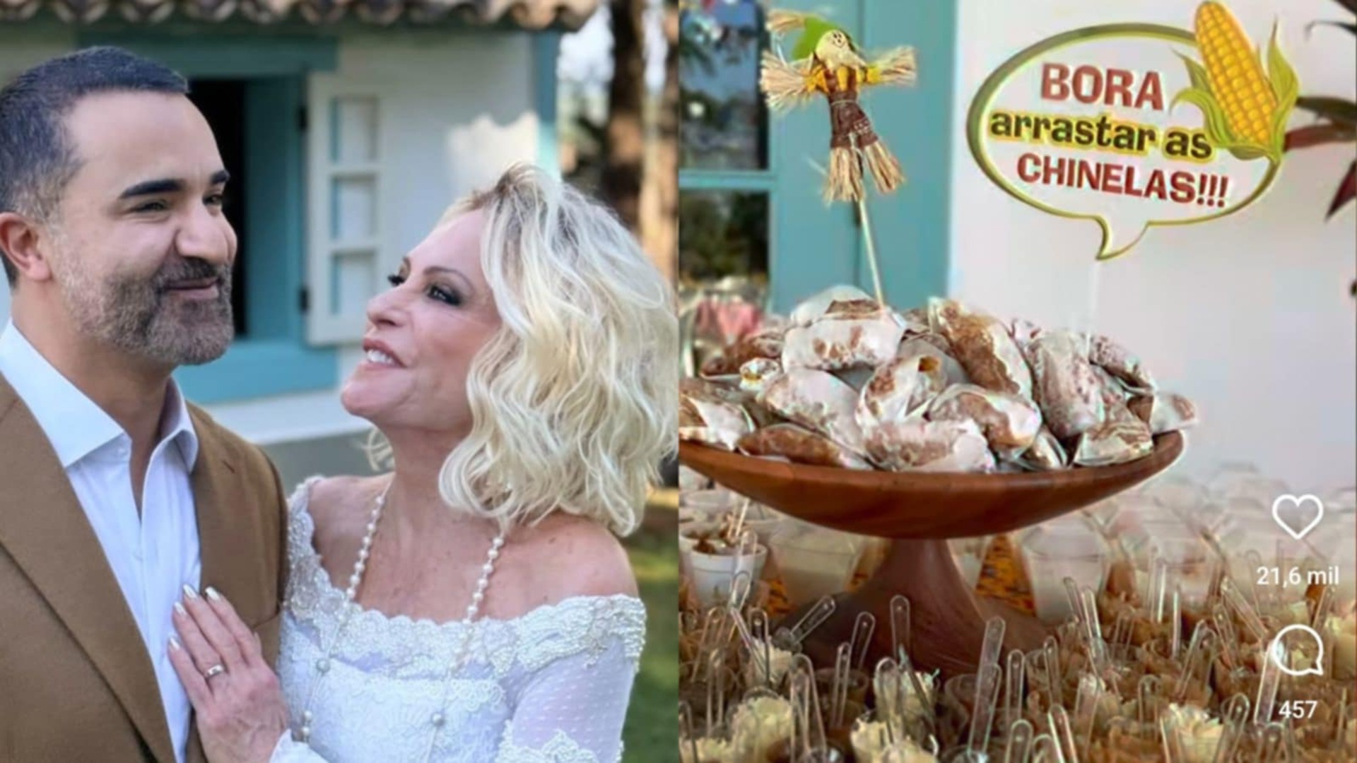 Ana Maria Braga impressiona ao mostrar bastidores de sua festa junina na fazenda