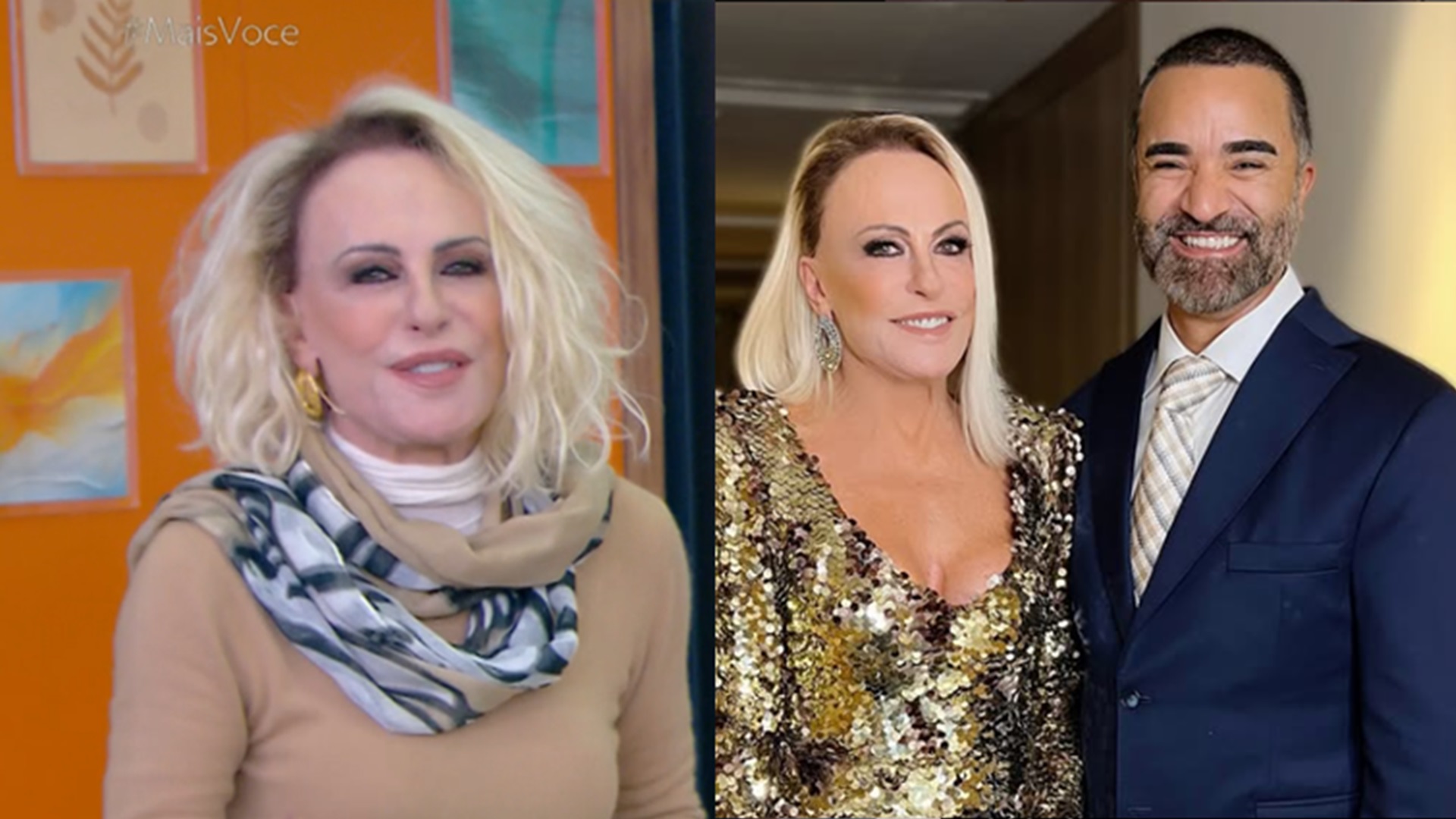 Ana Maria Braga ganha surpresa especial no Dia dos Namorados: ‘Um maridão’