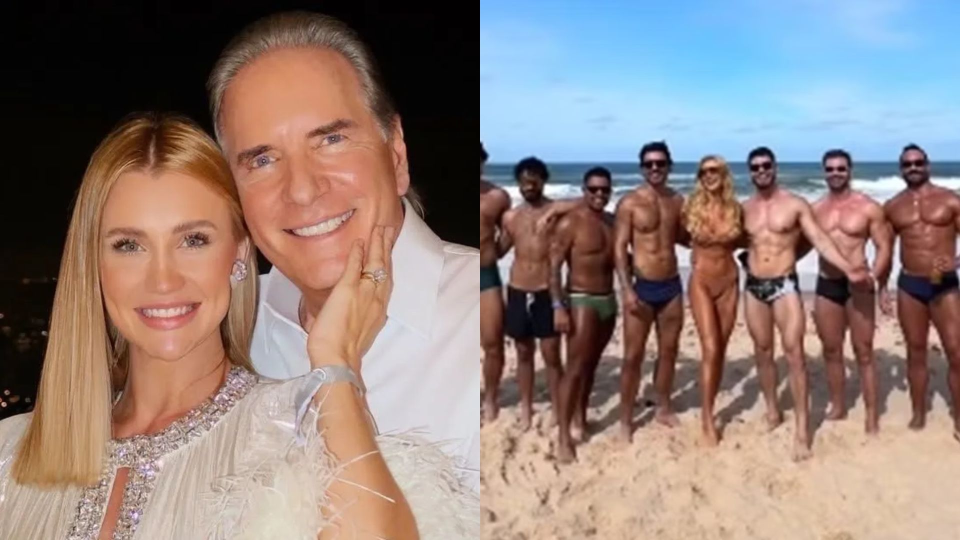 Ana Paula Siebert revela reação do marido ao vê-la cercada de homens na Bahia