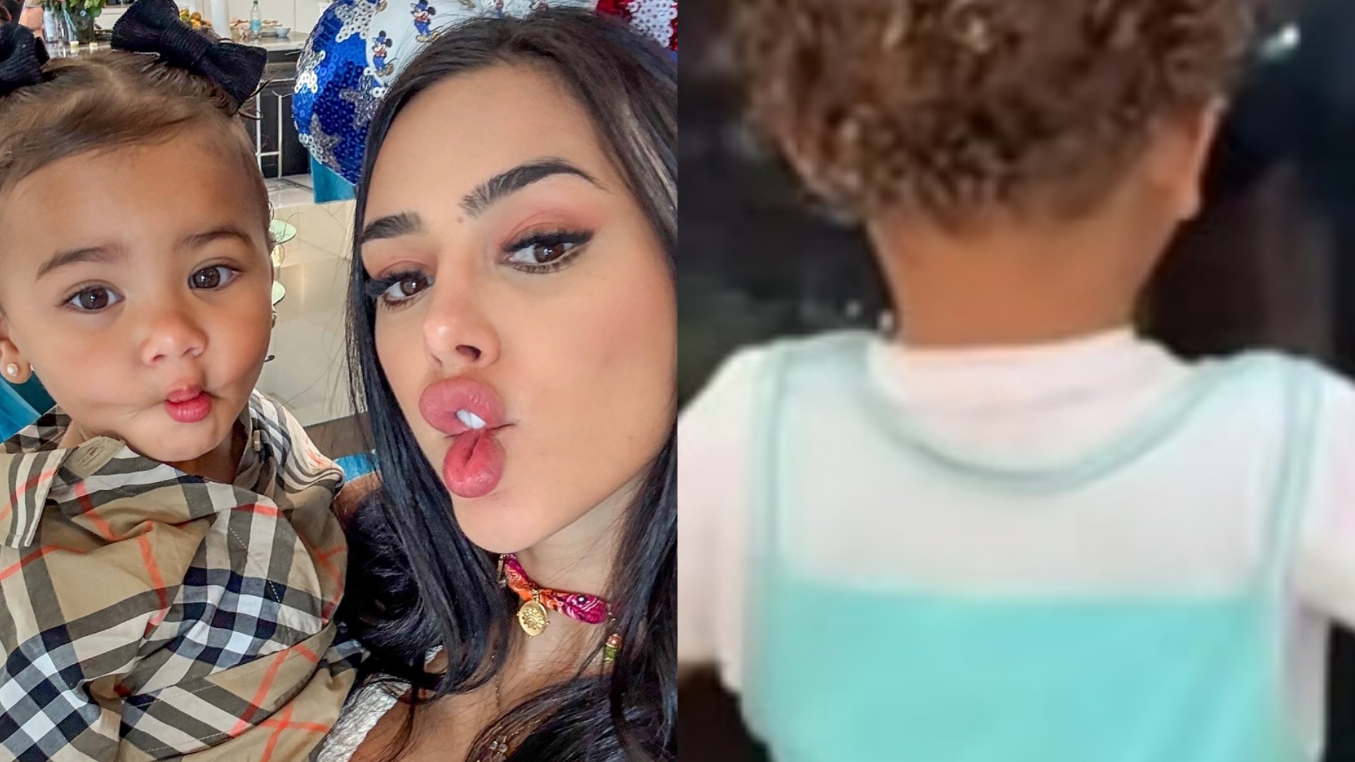Filha de Bruna Biancardi e Neymar encanta ao surgir com fantasia