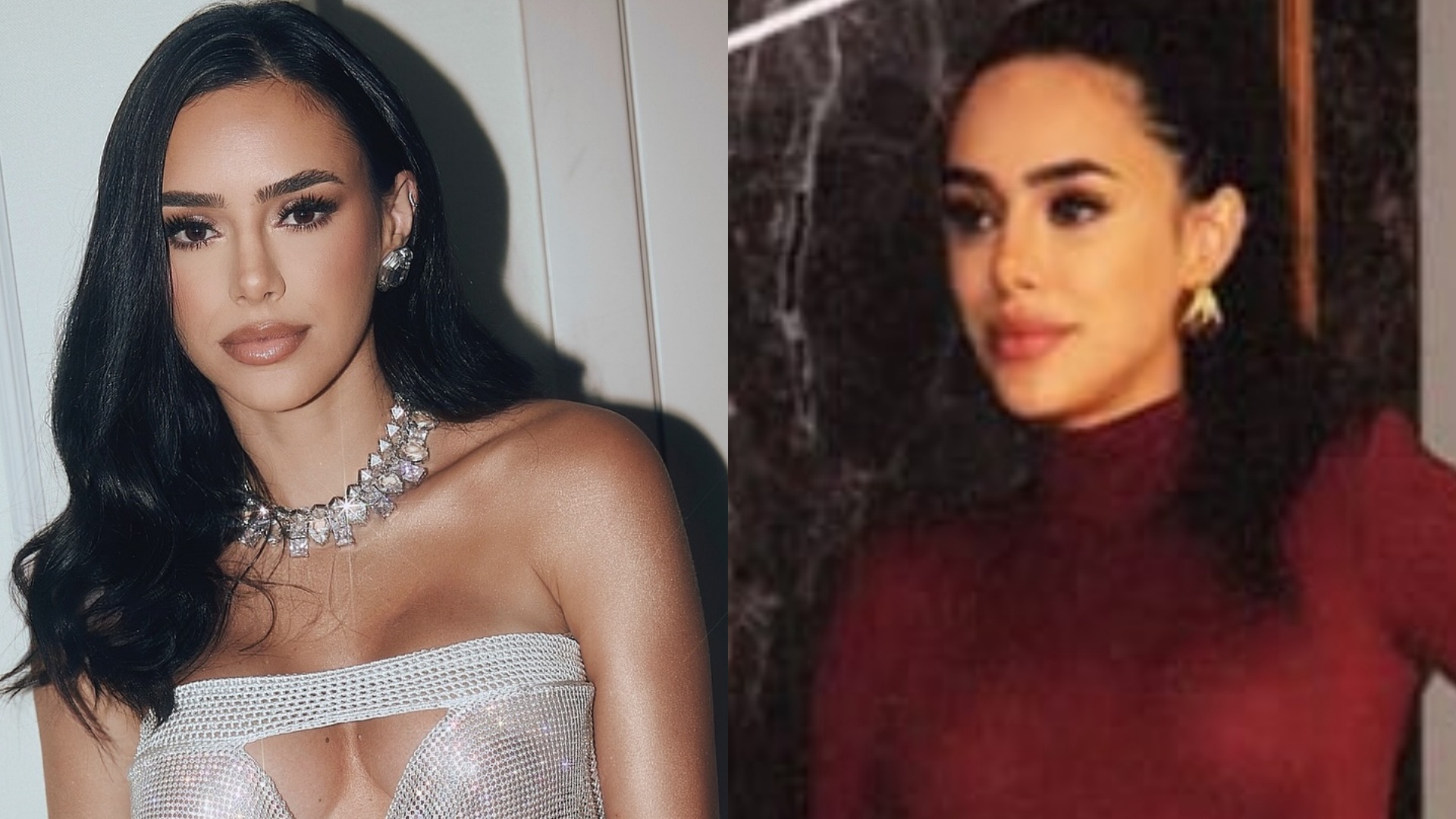 Grávida, Bruna Biancardi destaca o barrigão ao apostar em vestido justo