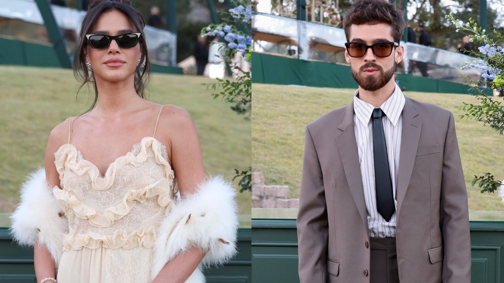 Bruna Marquezine e João Guilherme marcam presença em casamento de Giovanna Lancellotti