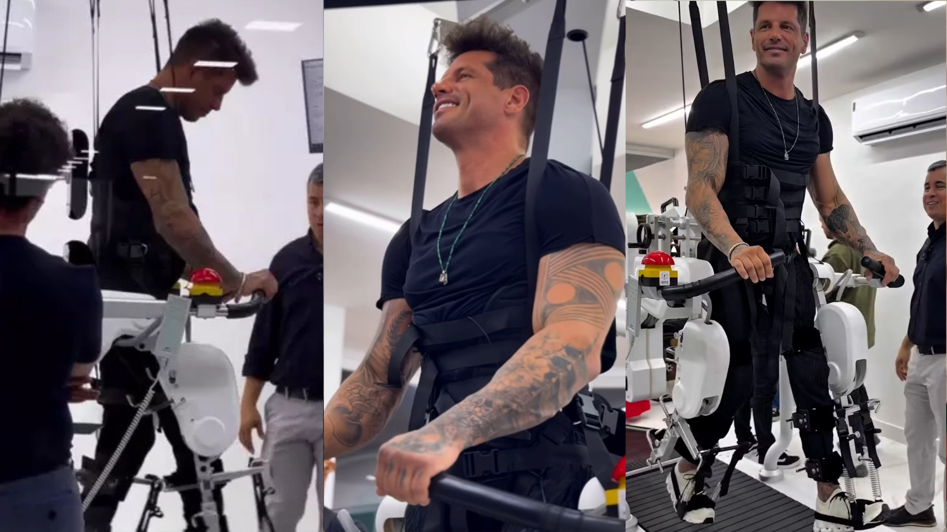 Entenda como funciona equipamento que fez Fernando Fernandes voltar a andar