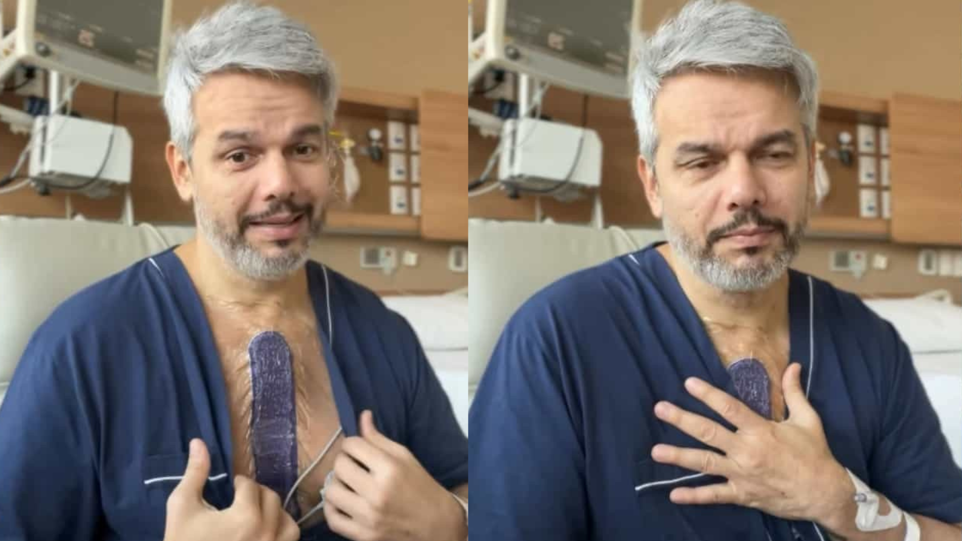 Otaviano Costa relembra cirurgia após aneurisma e médico alerta: ‘Alto risco letal’