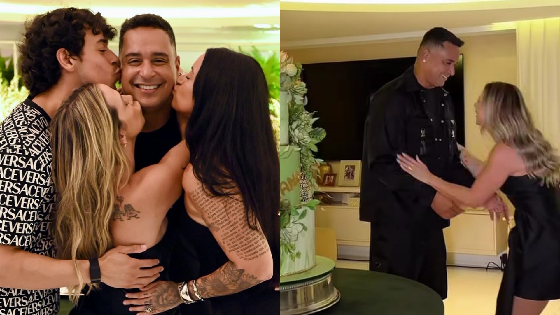 Carla Perez mostra festa surpresa de Xanddy e se declara: ‘Merece o universo’