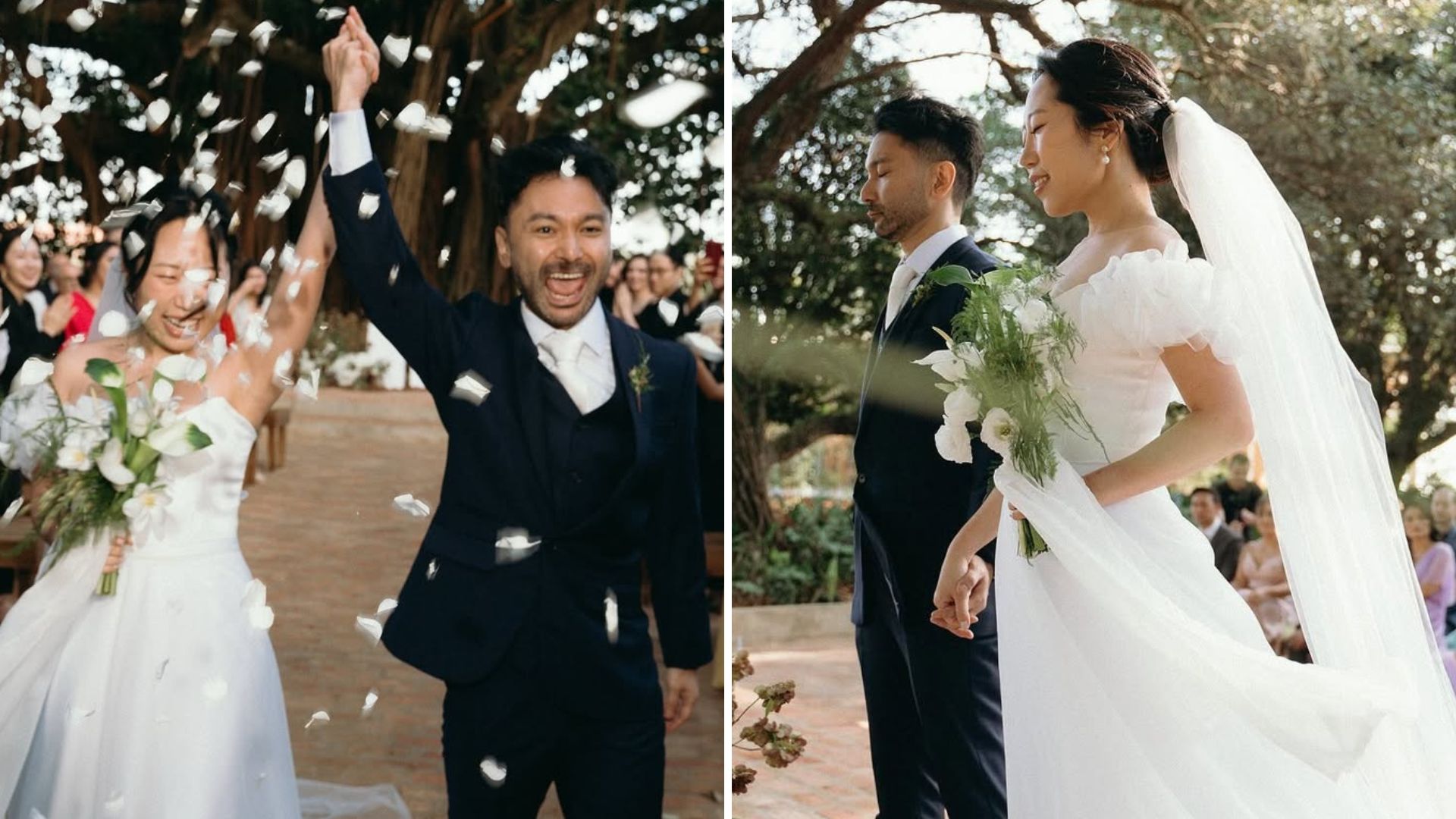Casamento de Gabi Yoon tem mistura de culturas: ‘Muito mais Tim Maia do que k-pop’