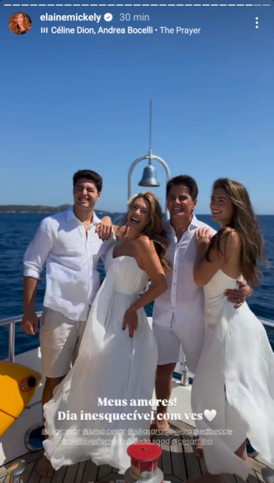 César Filho e Elaine Mickely renovam os votos na Itália; veja as fotos