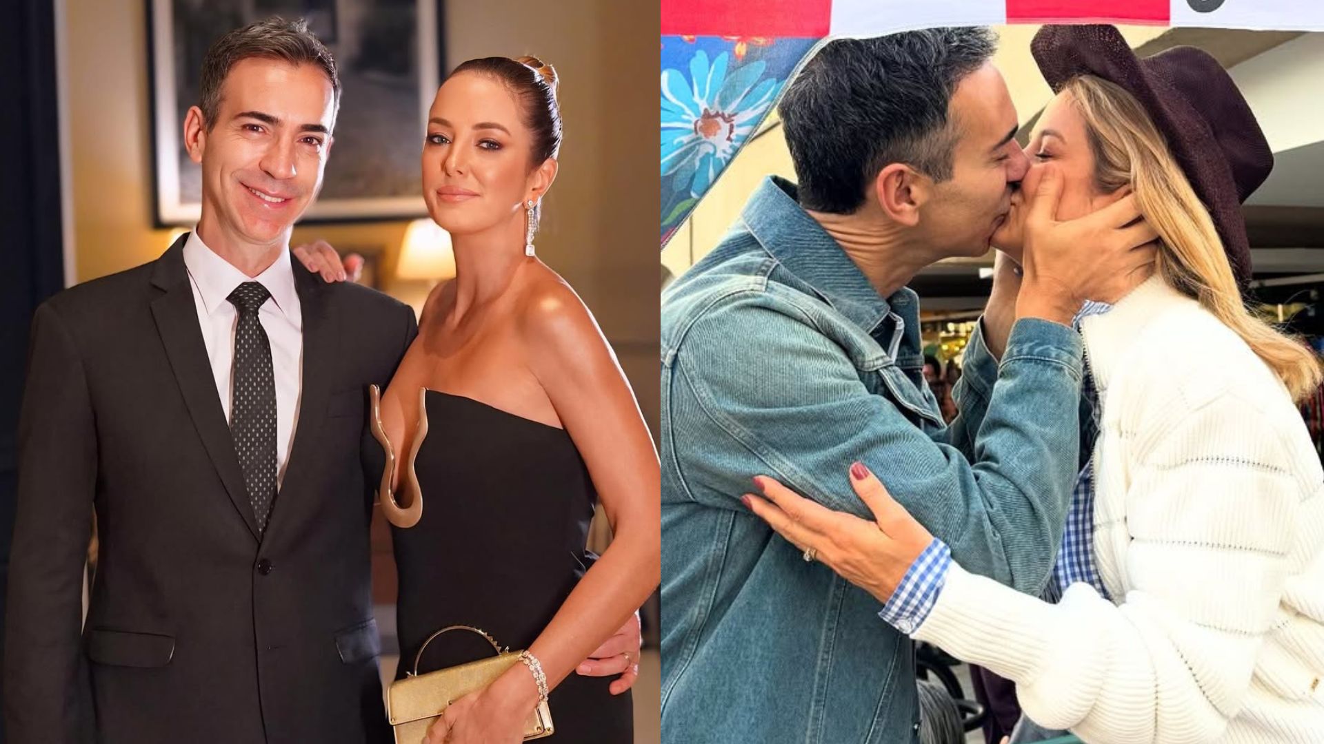César Tralli ganha declaração de Ticiane Pinheiro em foto romântica do casal