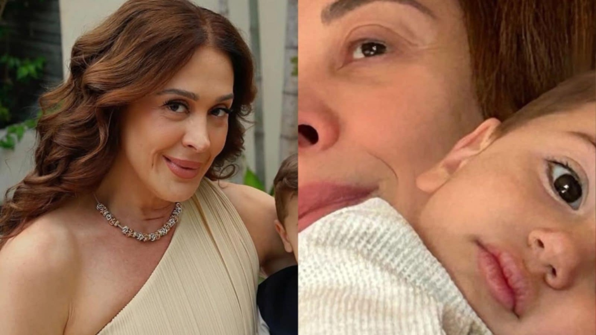 Cara da mãe? Claudia Raia impressiona ao surgir com o filho caçula: ‘Parecido’