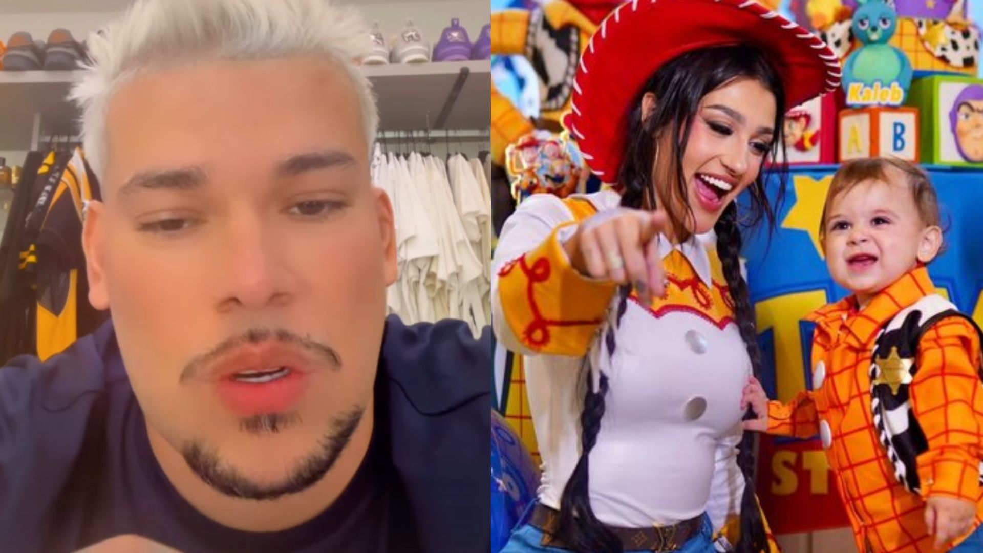 DJ Buarque nega ‘competição’ com Bia Miranda após filho ganhar duas festas