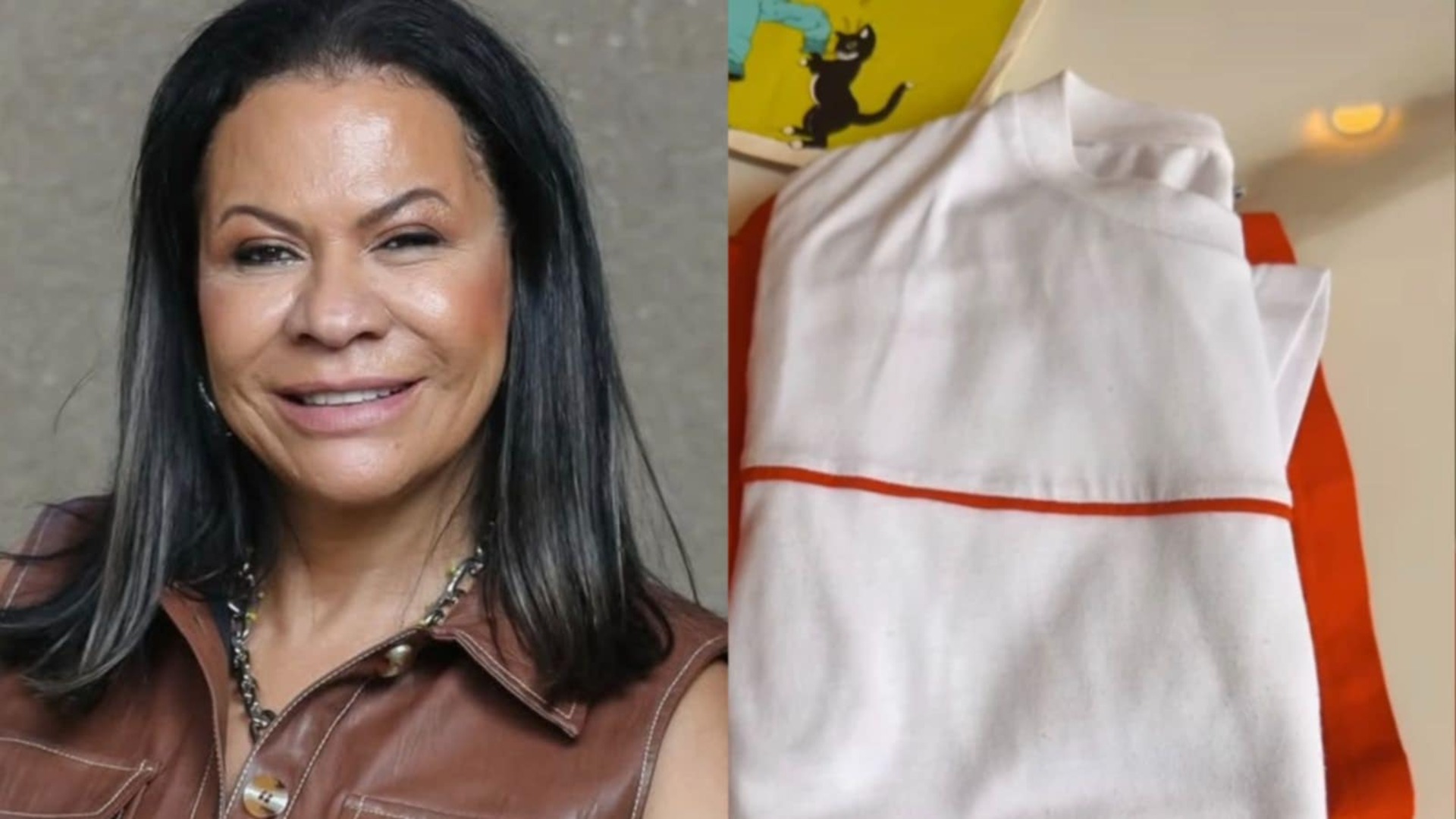 Dona Ruth mostra cuidados que tem com o neto para a escola: ‘Todos os dias’