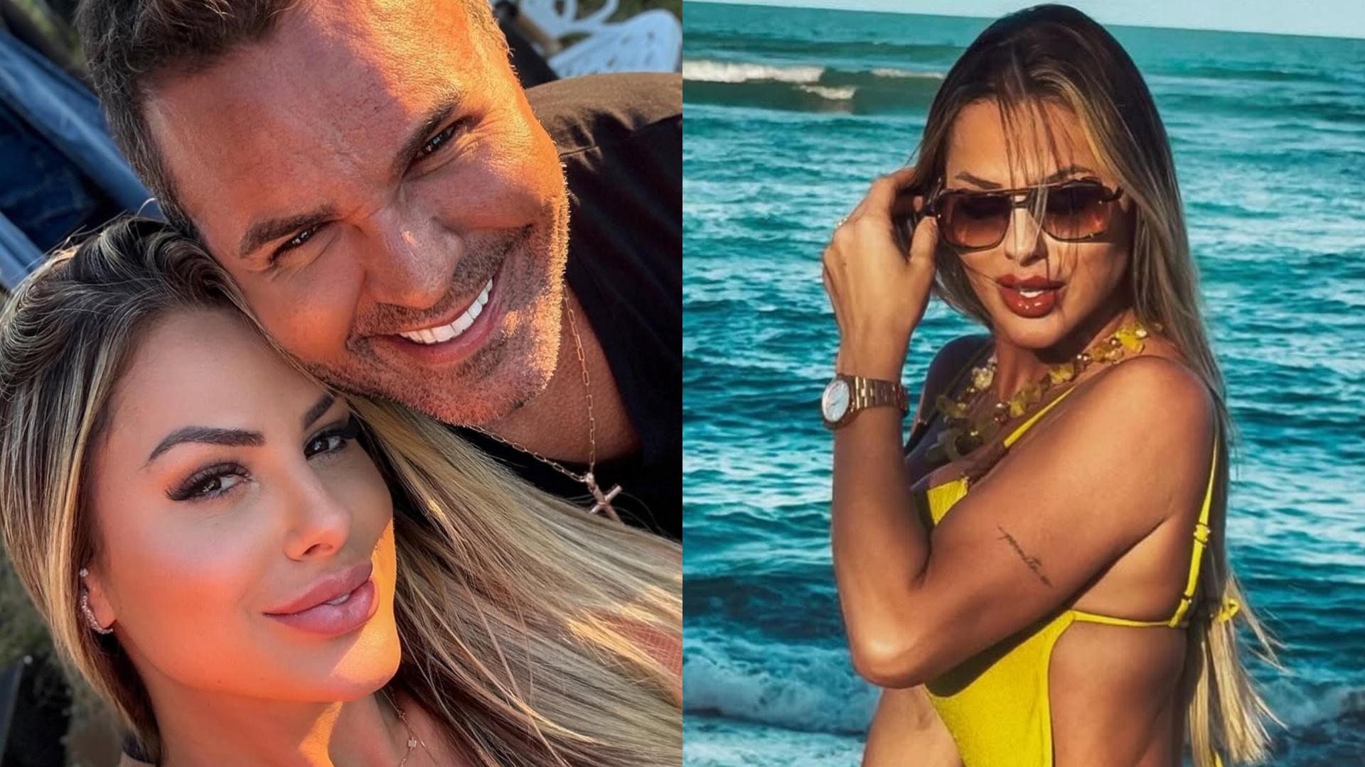 Esposa de Eduardo Costa releva proibição dele: “O marido brigou, eu exclui”