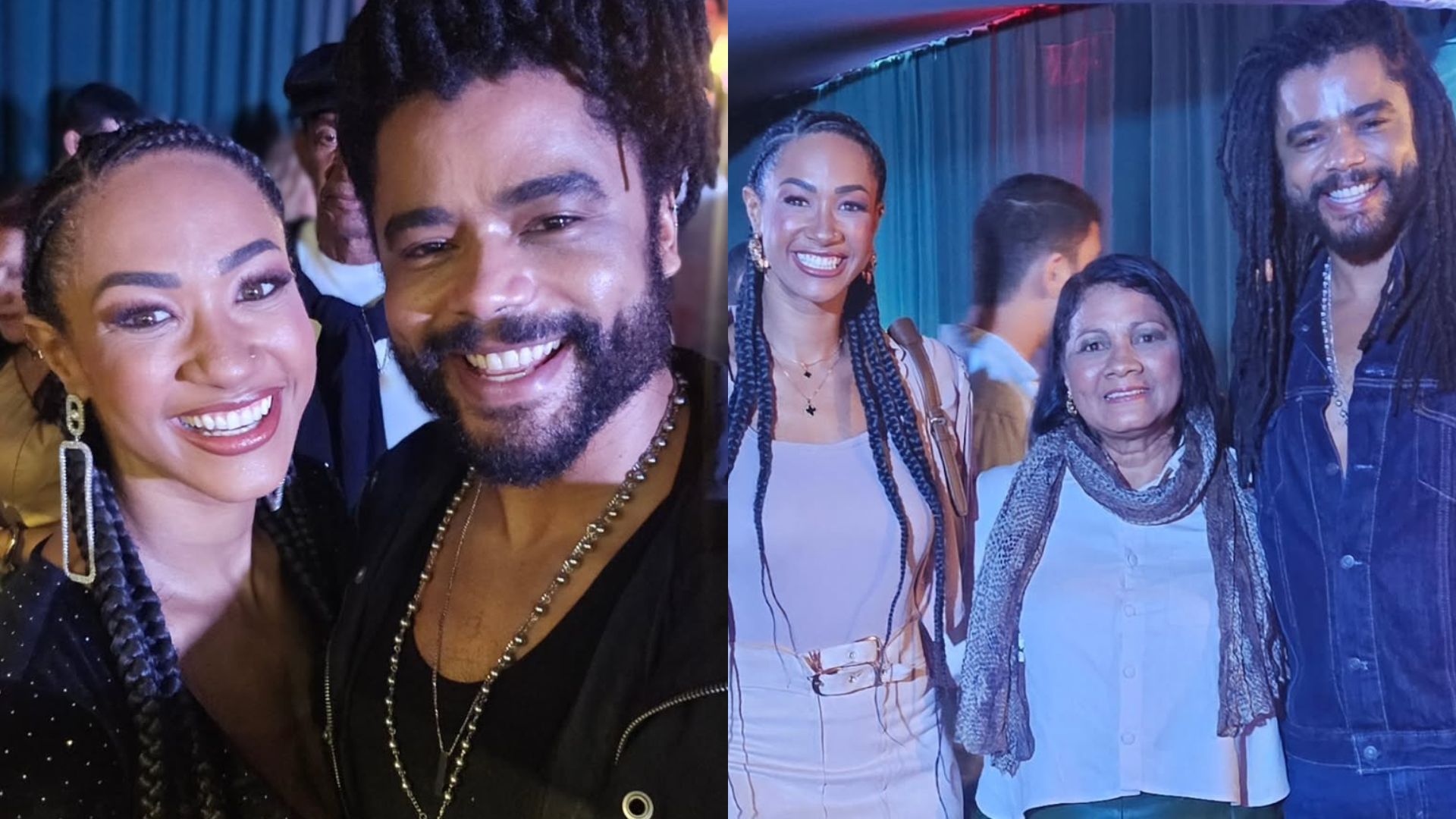 Ex-BBB Diogo Almeida abre álbum de fotos ao lado da família de Aline Patriarca