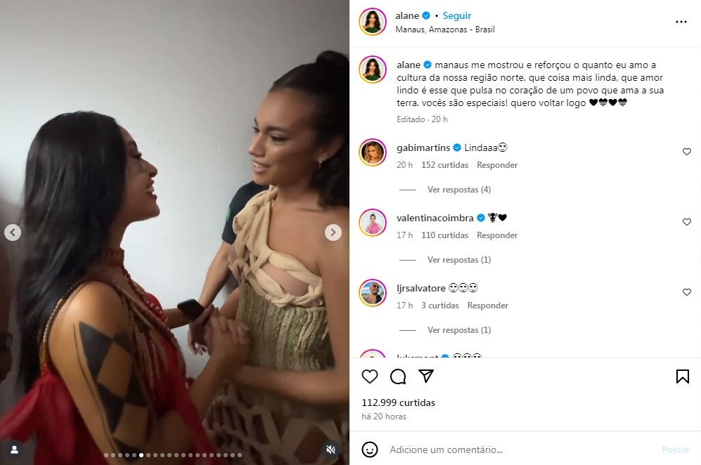 Ex-BBBs Alane Dias e Isabelle Nogueira - Reprodu&ccedil;&atilde;o/Instagram