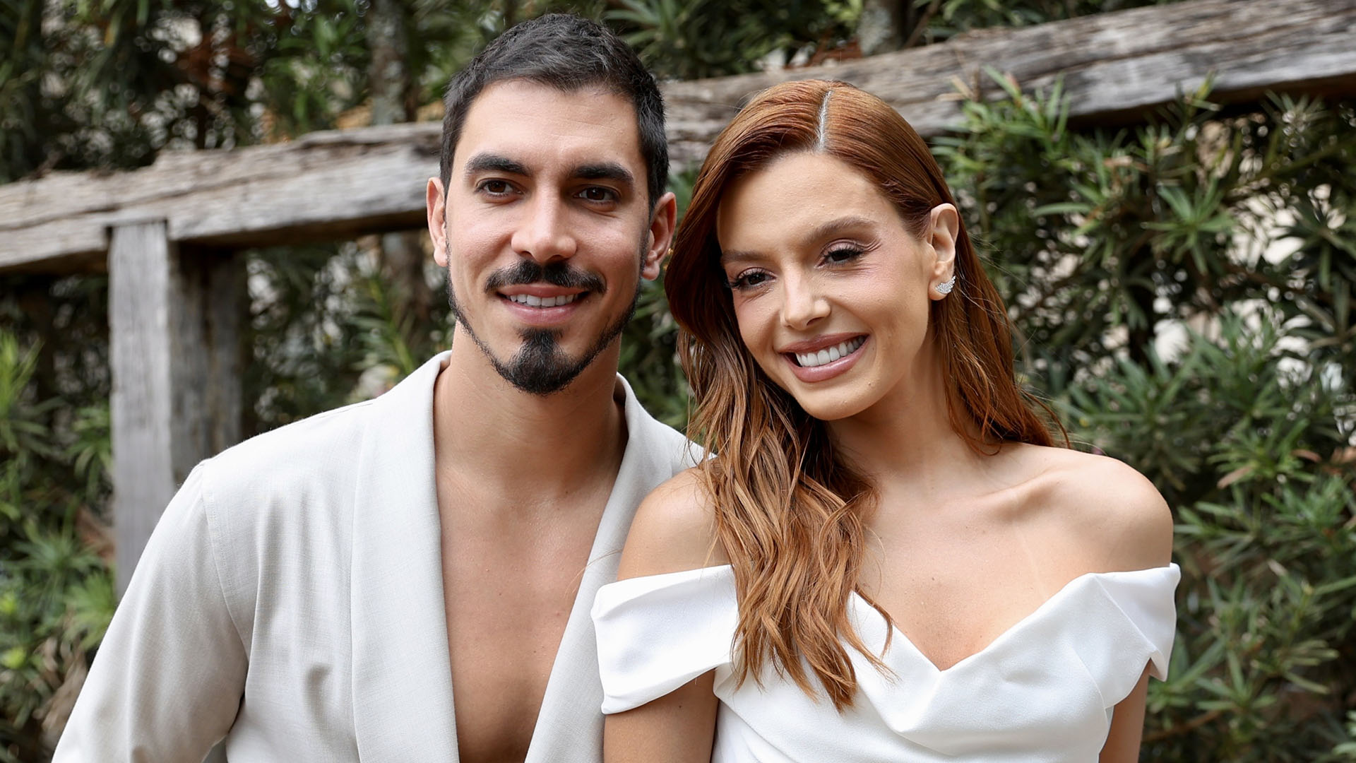 Giovanna Lancellotti aposta em look estiloso para sua festa de pré-wedding
