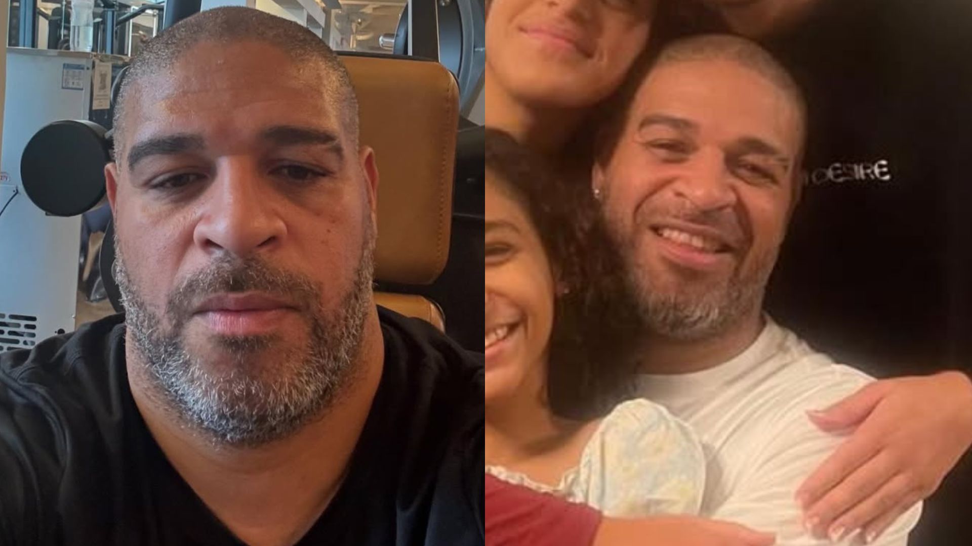 Adriano Imperador divide foto rara com os filhos e semelhança chama atenção