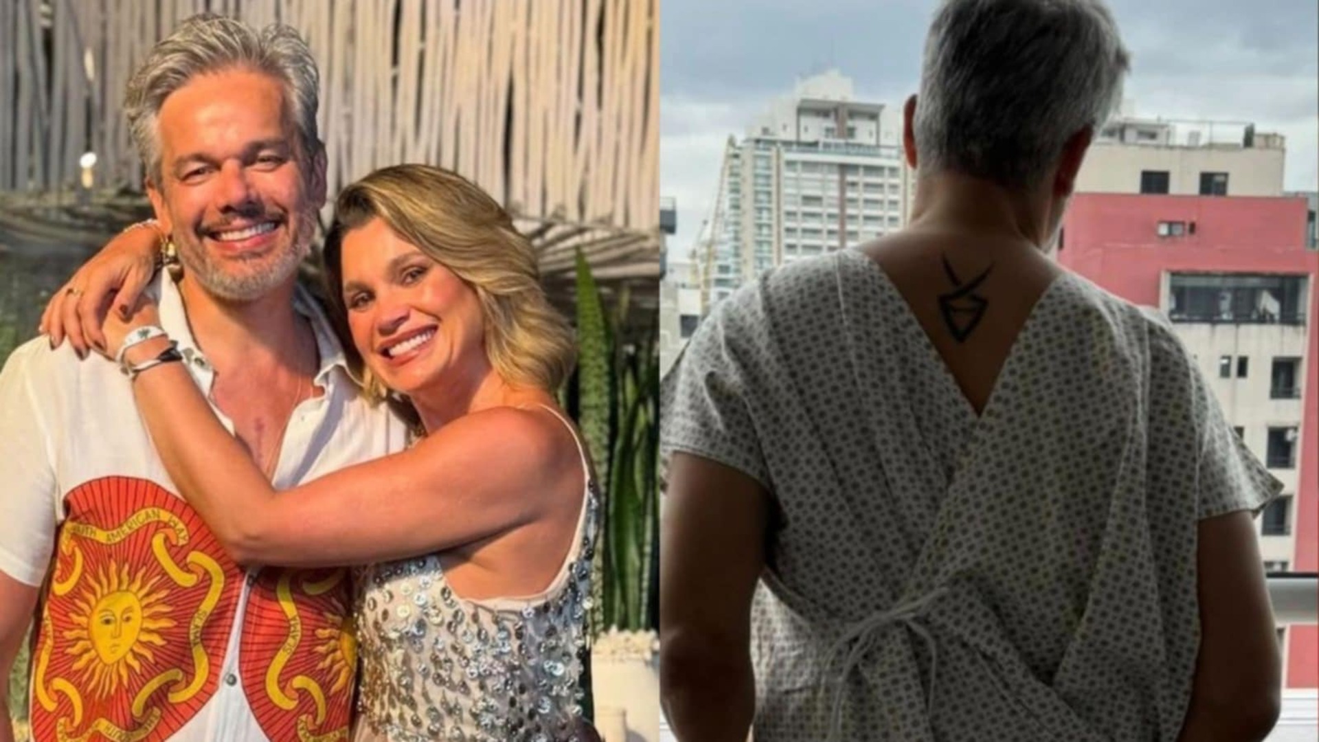 Flávia Alessandra fala sobre cirurgia urgente de Otaviano Costa: ‘Medo’