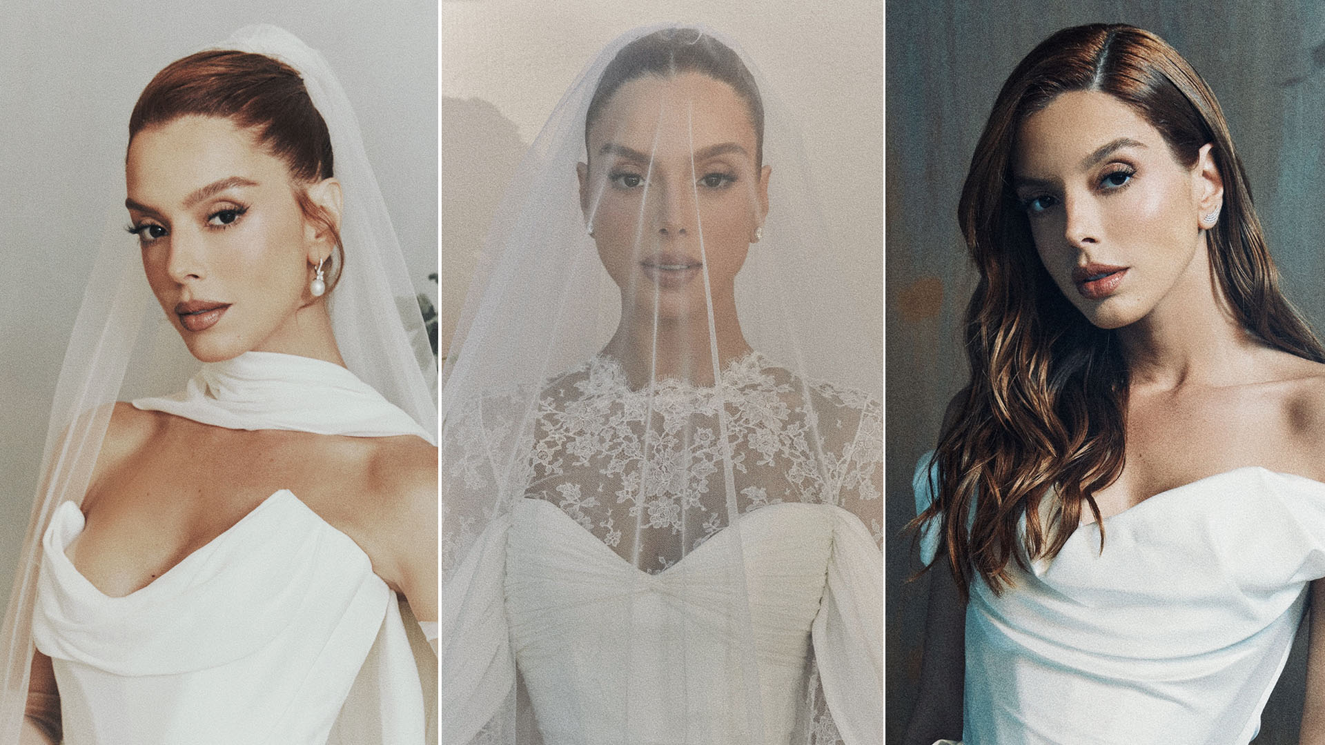 Os 3 vestidos de noiva de Giovanna Lancellotti: Compare os looks