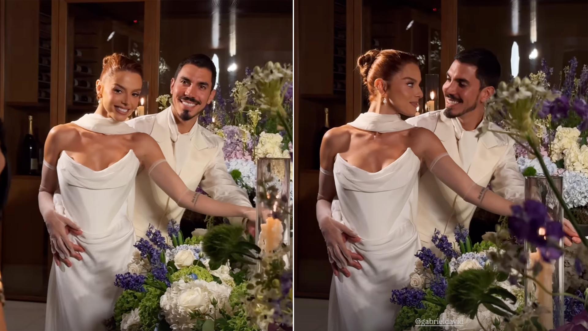 Veja o bolo de casamento de Giovanna Lancellotti e Gabriel David