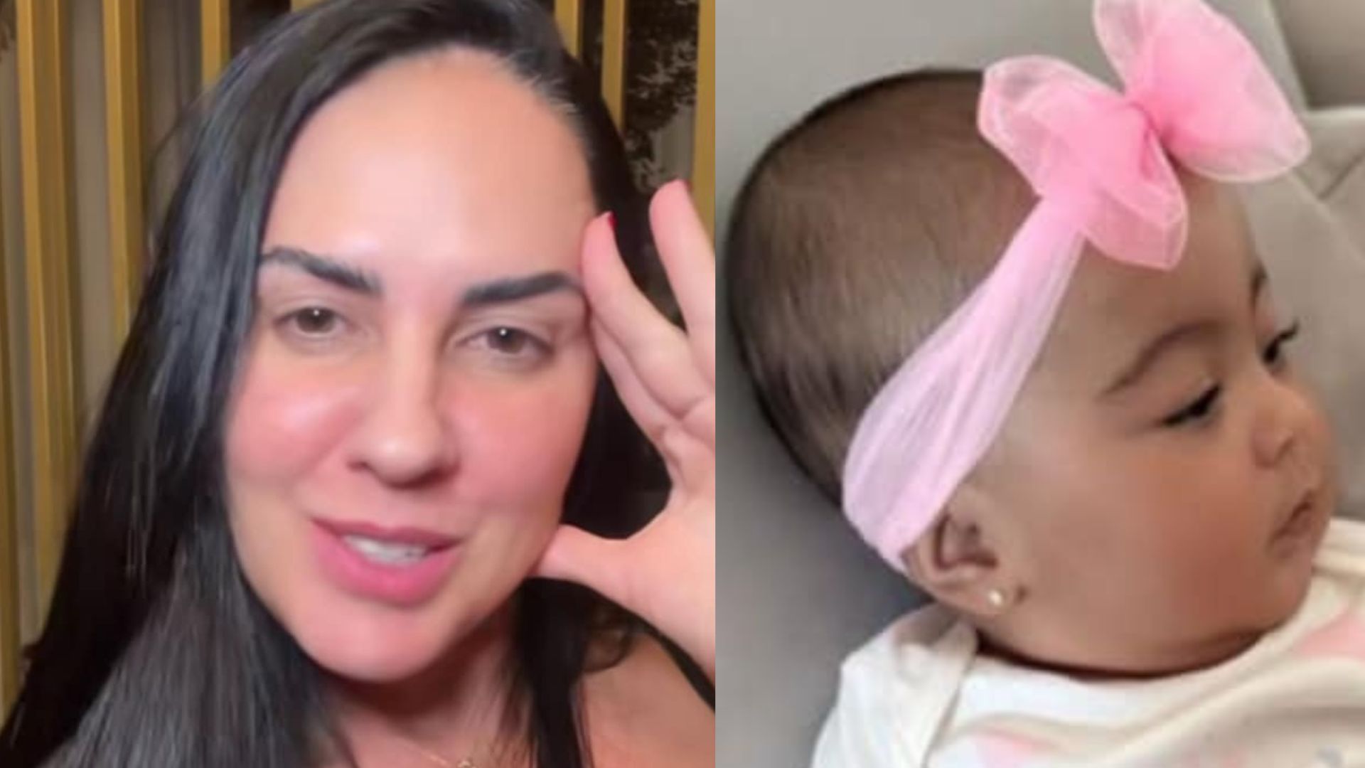 Filha de Graciele Lacerda chama atenção ao surgir com look estiloso