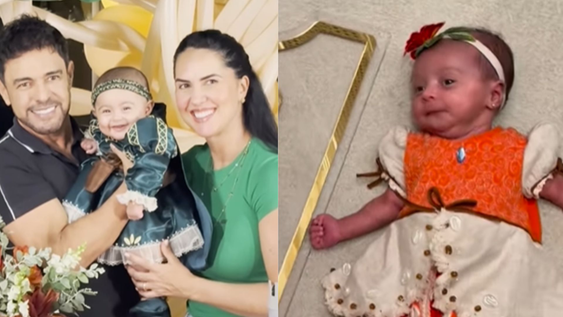 Graciele Lacerda mostra a evolução da filha de cinco meses; veja!