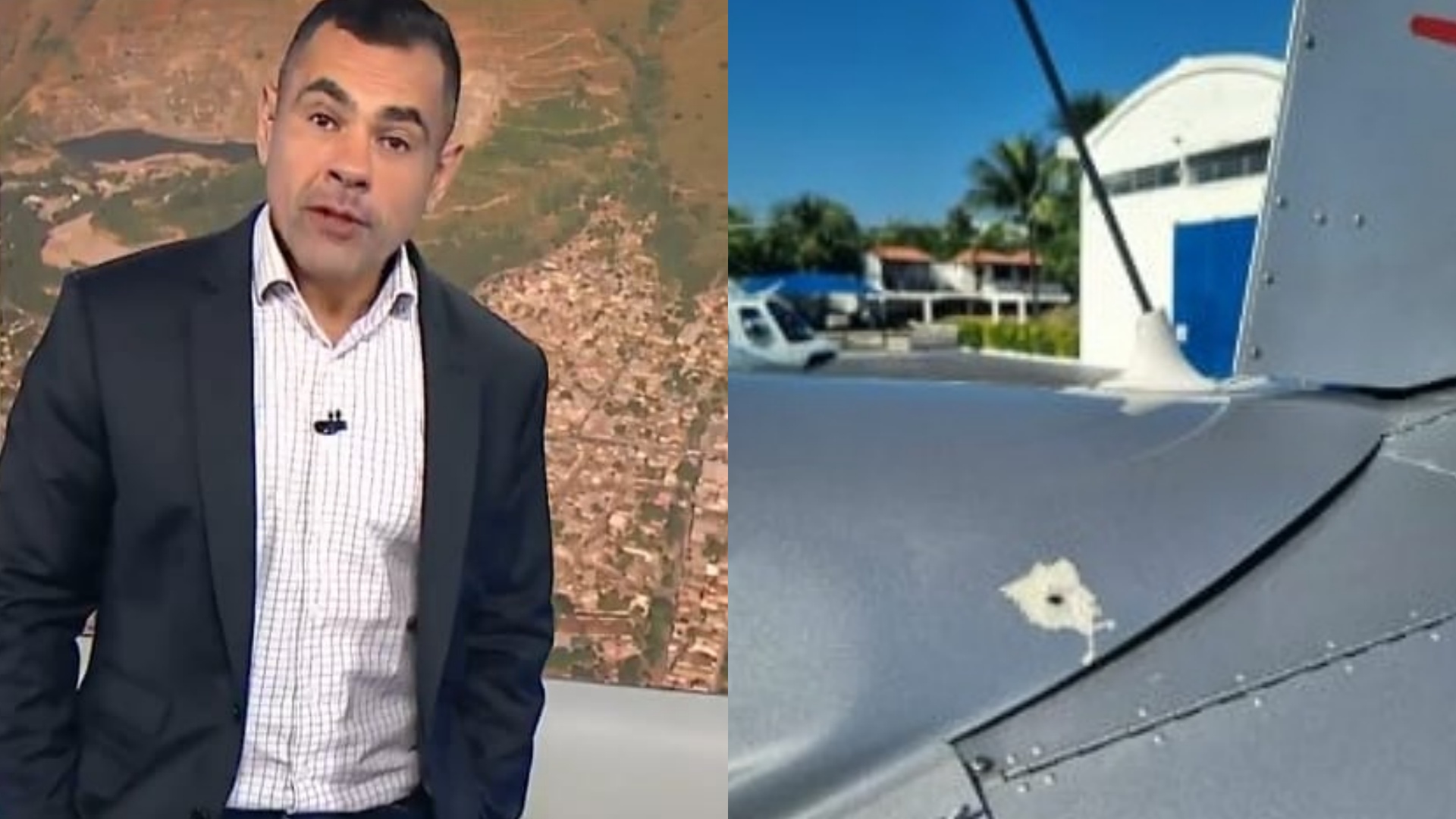 Helicóptero da Record é atacado com mais de 200 tiros no Rio