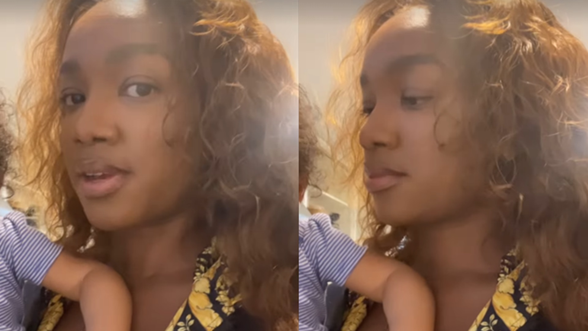Ela cresceu! Filha de Iza e Yuri Lima surge enorme no colo da mãe
