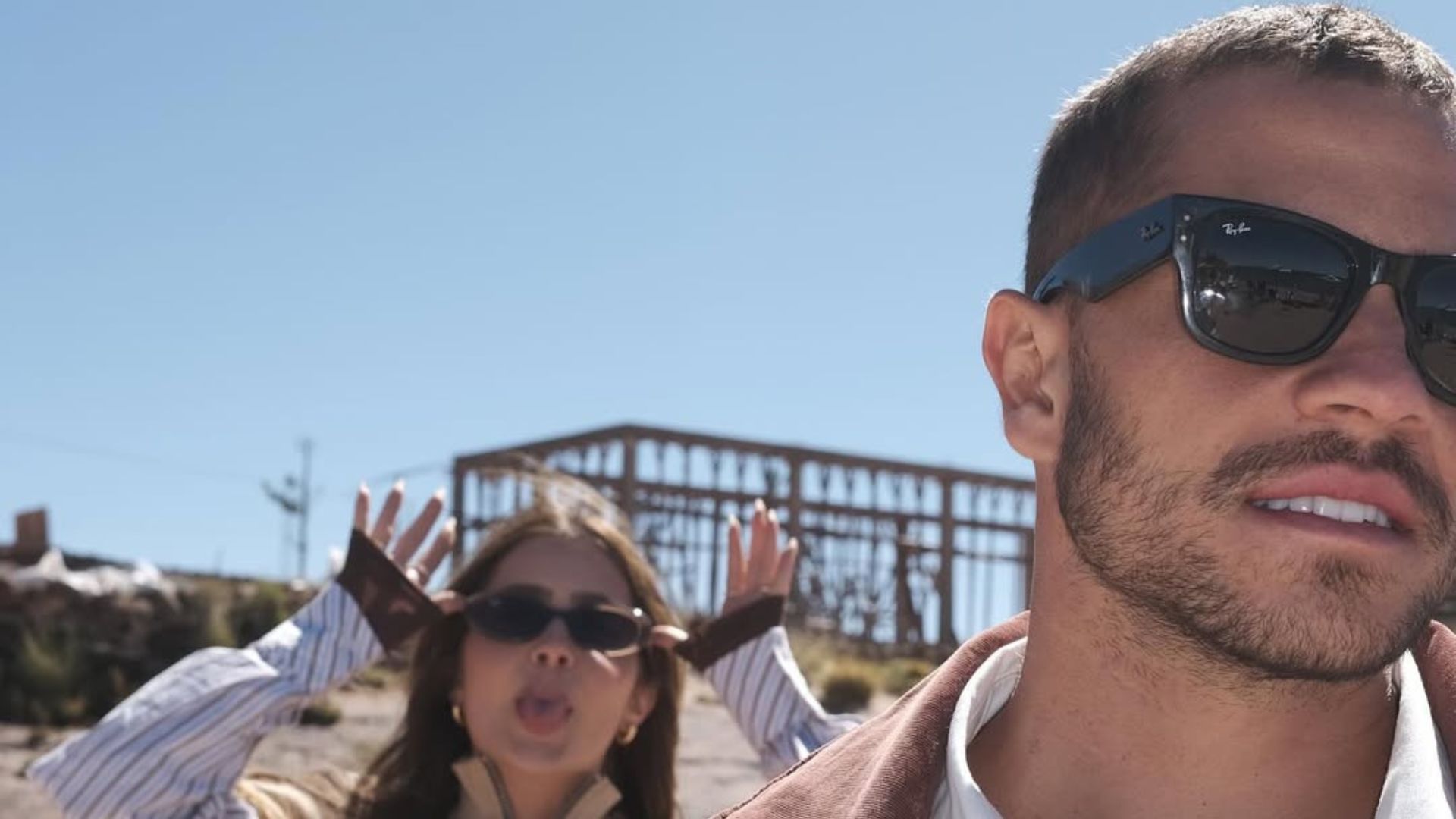 Jade Picon e André Lamoglia dividem momentos da viagem ao Peru com os internautas