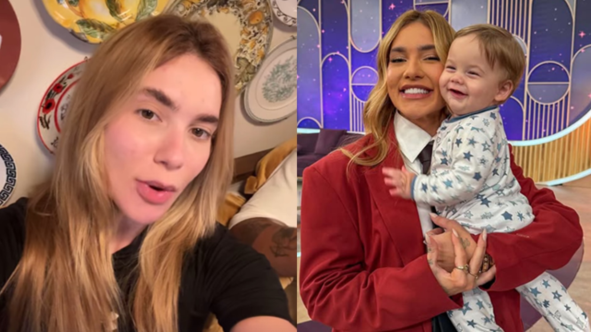 Filho caçula de Virginia e Zé Felipe adoece e ficará sob cuidados da avó Poliana Rocha