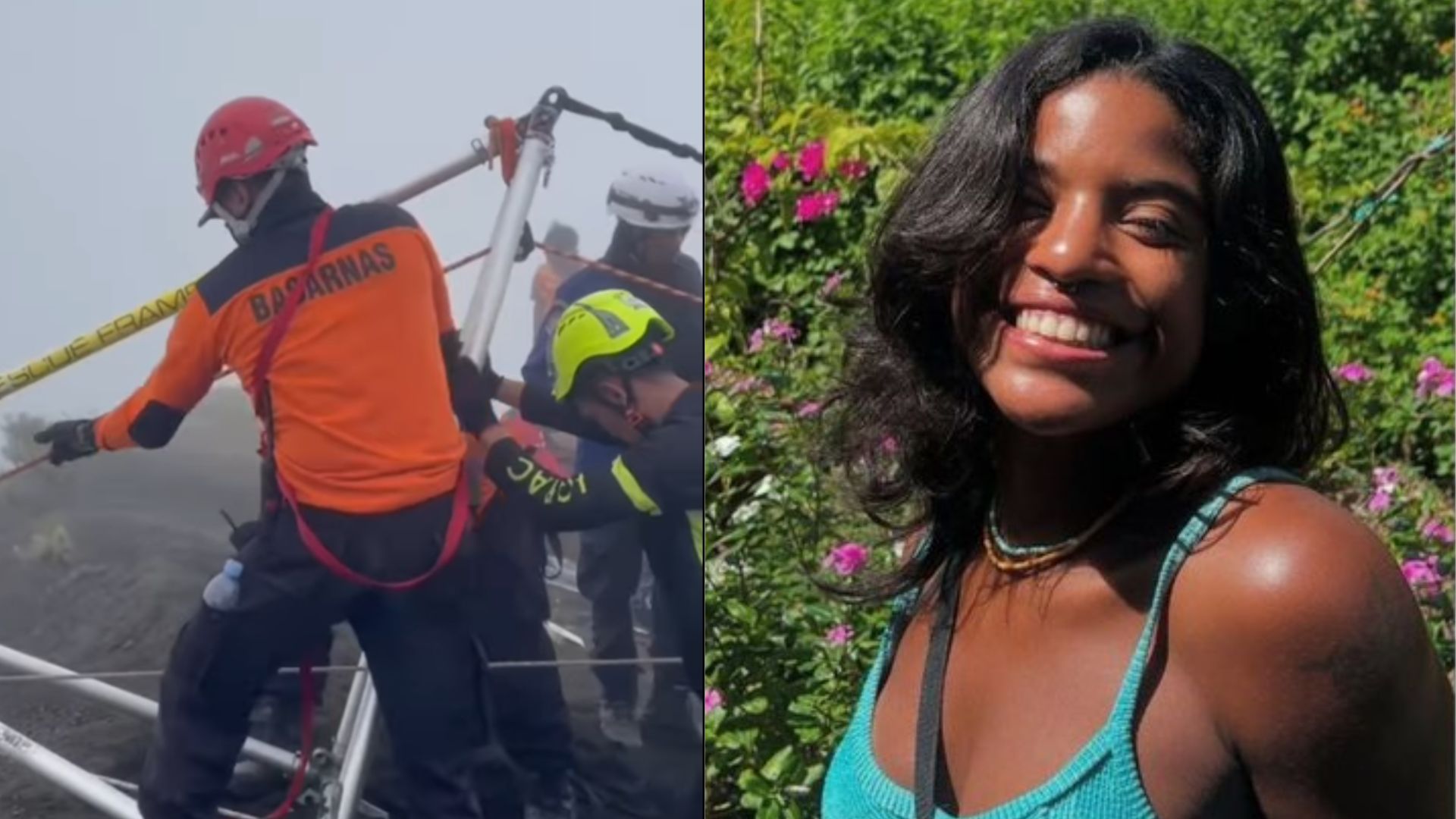 Família de Juliana Marins agradece aos socorristas que resgataram o corpo dela