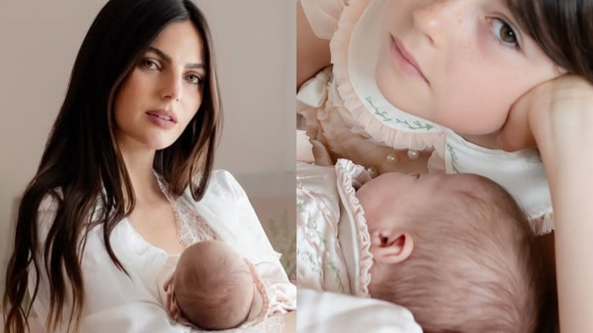 Kelly Piquet encanta ao mostrar fotos inéditas das duas filhas: ‘Anjos’