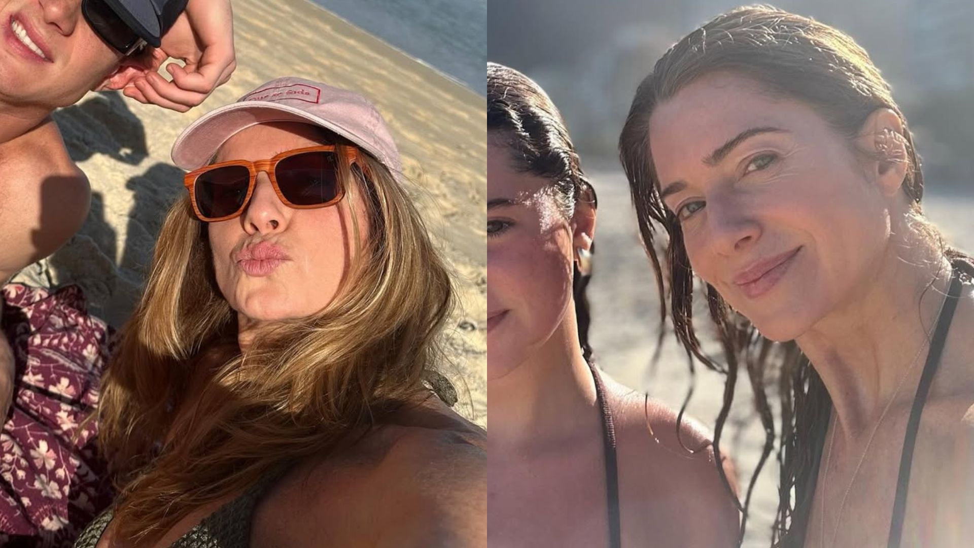 Leticia Spiller comemora aniversário de 52 anos ao lado dos filhos: ‘Viva eu’