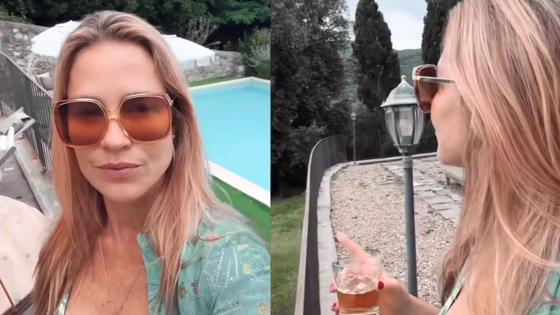 Após falar sobre solteirice, Luana Piovani curte as férias em destino paradisíaco