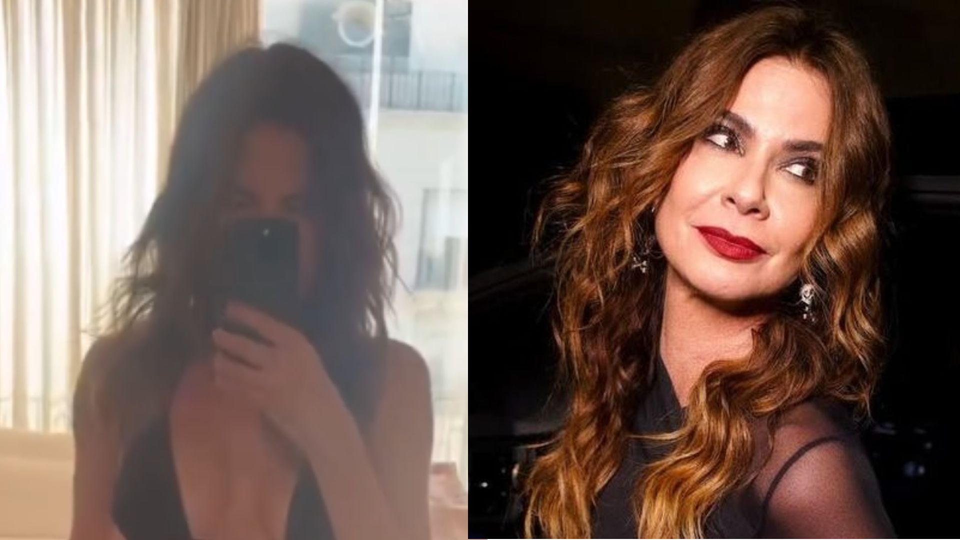 Luciana Gimenez surpreende ao posar de biquíni e mostrar a silhueta; vídeo